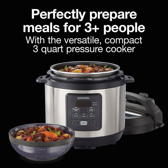 3 Quart Simplicity Pressure Cooker