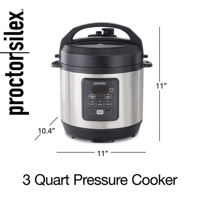 3 Quart Simplicity Pressure Cooker