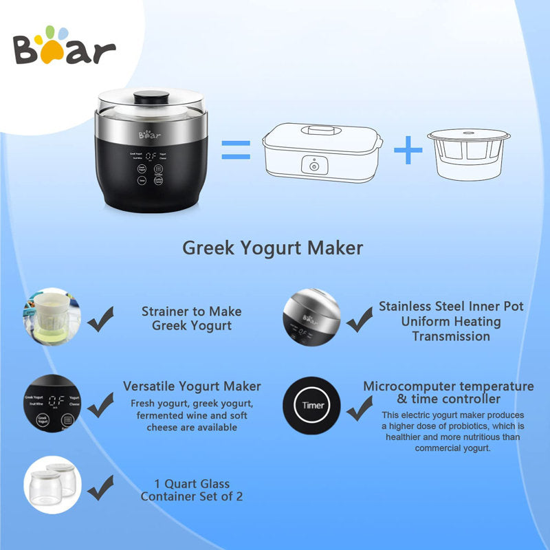 Bear 4-In-1 Yogurt Maker