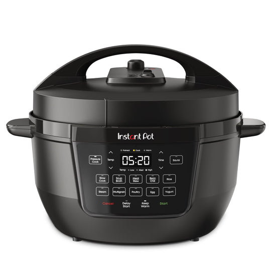 Instant Pot RIO Wide Base 7.5 Qt Large Pressure Cooker with 7-in-1 Multicooker Settings