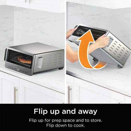 Ninja Flip Toaster Oven & Air Fryer - Gray